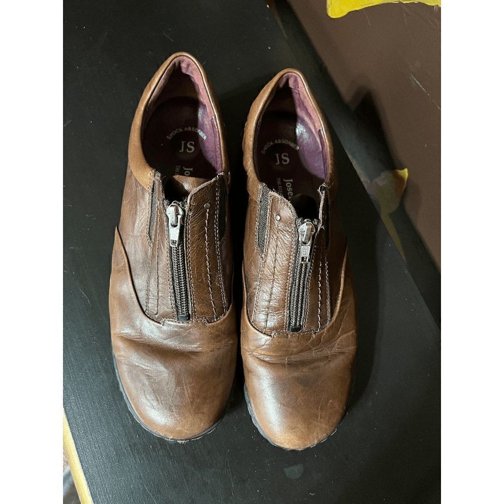 Josef Seibel " Tanya" Leather Slip on with Zip top